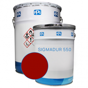 Фарба двокомпонентна акрил-поліуретанова PPG Sigmadur 550 База Z у кольорі Ral 3002