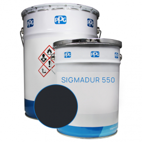 Фарба двокомпонентна акрил-поліуретанова PPG Sigmadur 550 База Z у кольорі Ral 7015