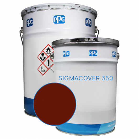 Двокомпонентна ґрунт/фарба для бетону PPG Sigmacover 350 База Z у кольорі Ral 3009