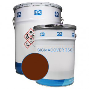Двокомпонентна ґрунт/фарба для бетону PPG Sigmacover 350 База Z у кольорі Ral 8002