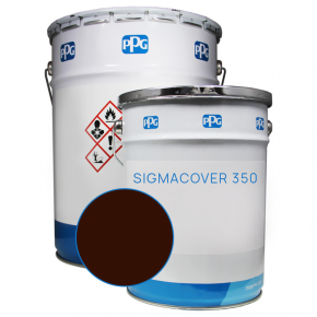 Двокомпонентна ґрунт/фарба для бетону PPG Sigmacover 350 База Z у кольорі Ral 8017