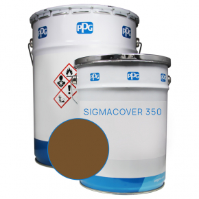 Двокомпонентна ґрунт/фарба для бетону PPG Sigmacover 350 База Z у кольорі Ral 8024