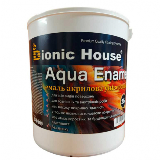 Емаль для дерева Aqua Enamel Bionic House акрилова Ментол - интернет-магазин tricolor.com.ua