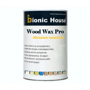 Фарба-віск для дерева Wood Wax Pro Bionic House алкідно-акрилова Молочна - интернет-магазин tricolor.com.ua