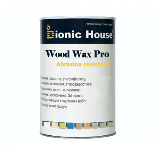 Фарба-віск для дерева Wood Wax Pro Bionic House алкідно-акрилова Ментол - интернет-магазин tricolor.com.ua