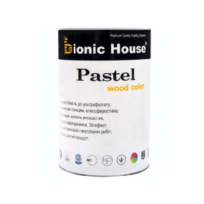 Акриловая пропитка-антисептик Pastel Wood color Bionic House (молочна) - интернет-магазин tricolor.com.ua