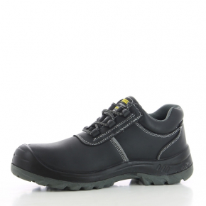 Туфли Safety Jogger Aura S3 SRC ESD кожаные с антипрокольной стелькой, Черные - изображение 2 - интернет-магазин tricolor.com.ua