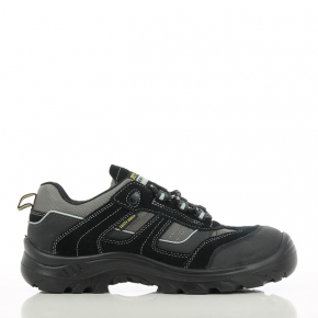 Туфли Safety Jogger Jumper S3 SRC кожаные, композитный подносок, SJ Flex вставка, Черные - интернет-магазин tricolor.com.ua