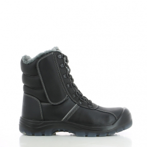 Чоботи Safety Jogger Nordic S3 шкіряні, утеплені, композитна підноска, SJ Flex вставка, Чорні - интернет-магазин tricolor.com.ua