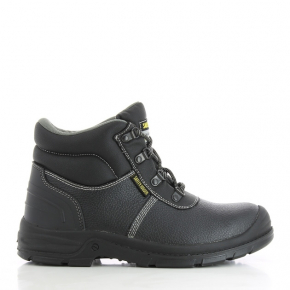 Ботинки Safety Jogger Bestboy259 S3 SRC HRO, кожаные, металлический подносок, утепленные, Черные - интернет-магазин tricolor.com.ua