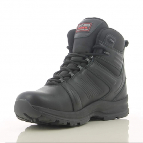 Черевики Safety Jogger Armour HRO SRC WR, шкіряні, високі, Чорні - интернет-магазин tricolor.com.ua