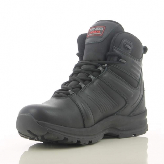 Черевики Safety Jogger Armour HRO SRC WR, шкіряні, високі, Чорні - интернет-магазин tricolor.com.ua
