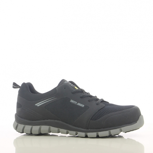 Туфлі Safety Jogger Ligero S1P ESD SRC легкі, без металу, Чорні - интернет-магазин tricolor.com.ua