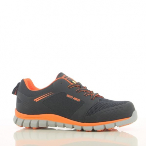 Туфлі Safety Jogger Ligero S1P ESD SRC легкі, без металу, Чорно-помаранчеві - интернет-магазин tricolor.com.ua