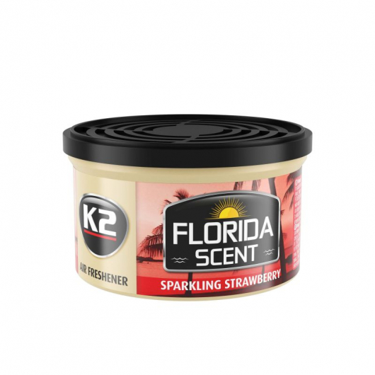 Ароматизатор освіжувач повітря K2 Ігриста Полуниця Florida Scent Sparkling Strawberry 42 г - интернет-магазин tricolor.com.ua