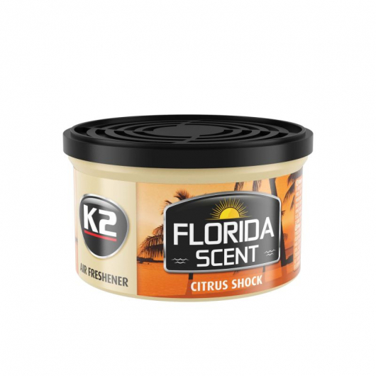 Ароматизатор освіжувач повітря K2 Цитрус Florida Scent Citrus Shock 42 г - интернет-магазин tricolor.com.ua