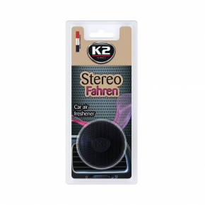 Ароматизатор K2 Stereo Fahren Новое Авто (на обдув)