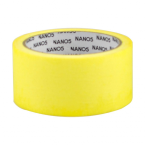 Лента малярная желтая Пермиум 48мм x 20м x 140 мкм Nano5 - изображение 2 - интернет-магазин tricolor.com.ua