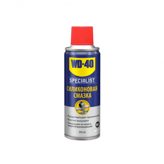 Мастило швидкосохнуче силіконове WD-40 Specialist 400 мл - интернет-магазин tricolor.com.ua