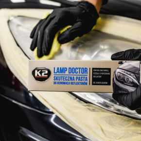 Паста для полірування фар K2 Lamp Doctor 60 мл - изображение 5 - интернет-магазин tricolor.com.ua