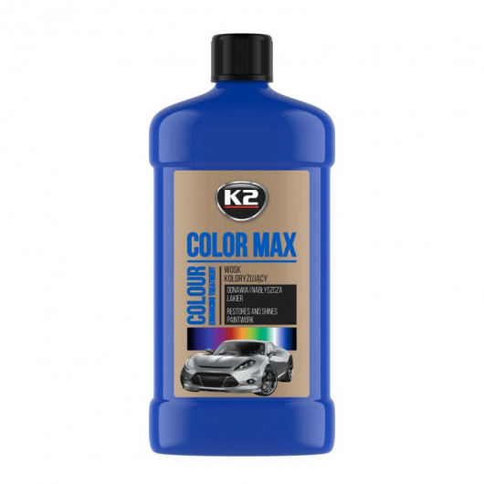 Поліроль восковий K2 Color Max Blue 500 мл