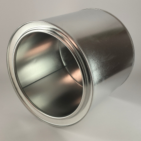 Металева бляшана банка з кришкою для лакофарбових матеріалів 2,4 л, 1 шт. - изображение 4 - интернет-магазин tricolor.com.ua