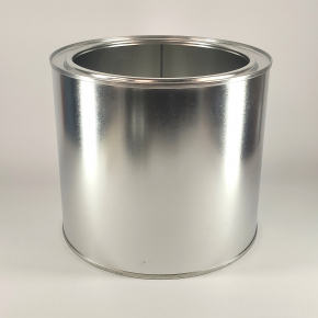 Металева бляшана банка з кришкою для лакофарбових матеріалів 2,4 л, 1 шт. - изображение 5 - интернет-магазин tricolor.com.ua