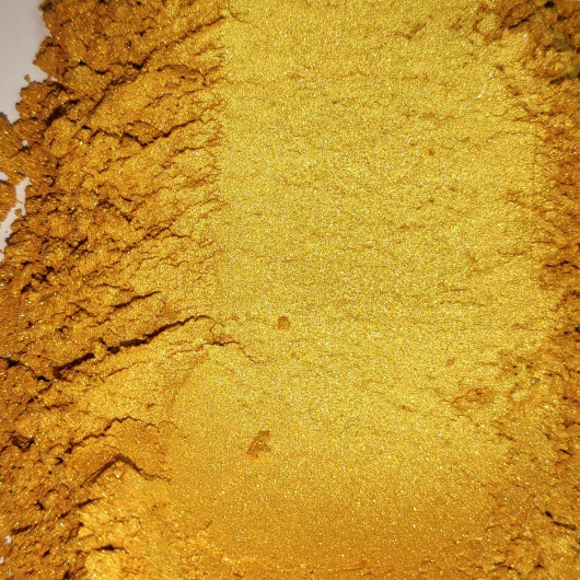 Пигмент перламутровый PGY-300/10-60 мк желтое золото Tricolor 100 г. - интернет-магазин tricolor.com.ua