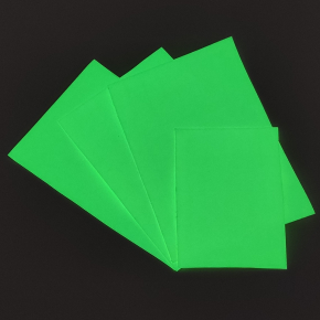 Самоклеюча люмінесцентна плівка А3 (420*297 мм, світиться у темряві) зелене світіння 1 шт. - изображение 5 - интернет-магазин tricolor.com.ua