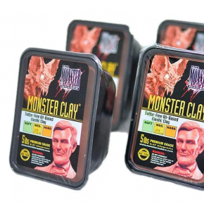 Скульптурная профессиональная масса для лепки Monster Clay Medium 2,05 кг. - интернет-магазин tricolor.com.ua