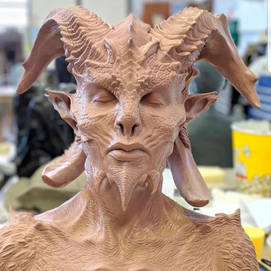 Скульптурна професійна маса для ліплення Monster Clay Hard 2,05 кг. - изображение 6 - интернет-магазин tricolor.com.ua