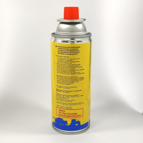 Газ для портативных газовых устройств в аэрозоле Aerosollab пропан70+бутан30 (48 шт.) - изображение 2 - интернет-магазин tricolor.com.ua