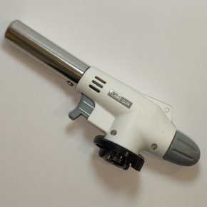 Горелка газовая Flame Gun 920 с пьезоподжигом, белая - интернет-магазин tricolor.com.ua