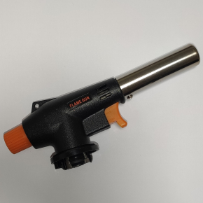 Горелка газовая Flame Gun 920 с пьезоподжигом, чёрная - интернет-магазин tricolor.com.ua