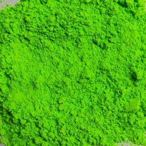 Пігмент флуоресцентний неон салатовий FS 100 г. - изображение 4 - интернет-магазин tricolor.com.ua