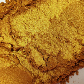 Пігмент перламутровий PGY/10-60 мк жовте золото Tricolor 200 г. - интернет-магазин tricolor.com.ua