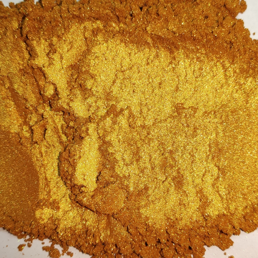 Пігмент перламутровий PGY/10-60 мк жовте золото Tricolor 5 кг. - изображение 5 - интернет-магазин tricolor.com.ua
