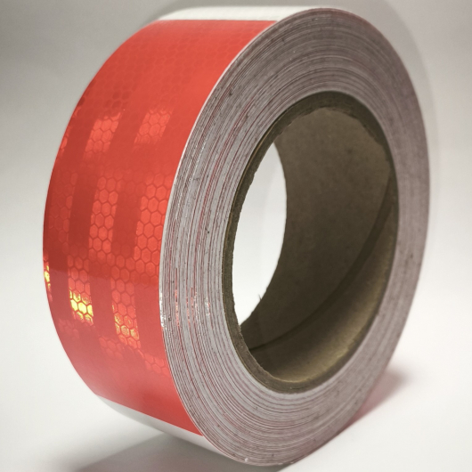 Стрічка світловідбивна червоно-біла для маркування транспорту Line Tricolor 50 мм/45,7 м - изображение 4 - интернет-магазин tricolor.com.ua