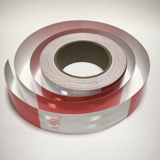 Стрічка світловідбивна червоно-біла для маркування транспорту Line Tricolor 50 мм/45,7 м - изображение 5 - интернет-магазин tricolor.com.ua