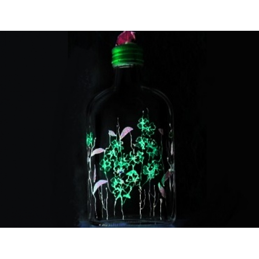 Краска флуоресцентная AcmeLight для стекла (2К) зеленая - интернет-магазин tricolor.com.ua