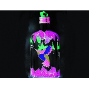 Краска флуоресцентная AcmeLight Fluorescent Glass 2K для стекла розовая - интернет-магазин tricolor.com.ua