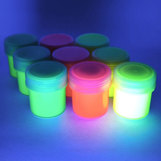 Набір флуоресцентних фарб Tricolor для творчості 24 г. * 3 шт. - изображение 4 - интернет-магазин tricolor.com.ua