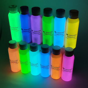 Набір люмінесцентних пігментів (люмінофор) Tricolor Monster Pack для творчості 12 шт * 100 г (1 набір) - изображение 5 - интернет-магазин tricolor.com.ua