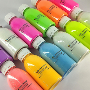 Набір люмінесцентних пігментів (люмінофор) Tricolor Boss Pack універсальних 12 шт * 200 г (1 набір) - изображение 10 - интернет-магазин tricolor.com.ua