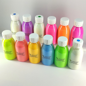 Набір люмінесцентних пігментів (люмінофор) Tricolor Boss Pack універсальних 12 шт * 200 г (1 набір) - изображение 6 - интернет-магазин tricolor.com.ua