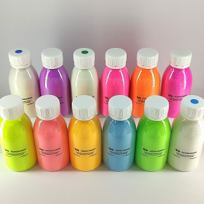 Набір люмінесцентних пігментів (люмінофор) Tricolor Boss Pack універсальних 12 шт * 200 г (1 набір) - изображение 8 - интернет-магазин tricolor.com.ua