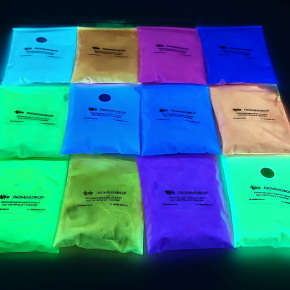 Набір люмінесцентних пігментів (люмінофор) Tricolor Micro Pack Soft для манікюру 12 шт * 10 г (1 набір) - изображение 3 - интернет-магазин tricolor.com.ua