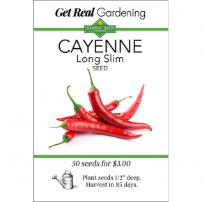 Насіння гострого перцю Cayenne Long Slim (Кайєнський Довгий тонкий) 30000, 2023 р. - интернет-магазин tricolor.com.ua