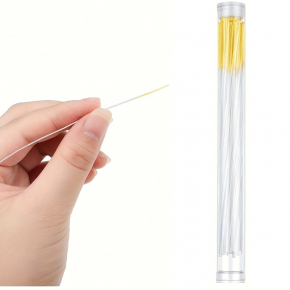 Портативний одноразовий очисник для пірсингу вух Soft Moments жовтий (12см*1,5см) 1шт. - интернет-магазин tricolor.com.ua