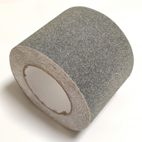 Стрічка антиковзаюча для підлоги Tricolor 73 сіра 100 мм зносостійка (1 м. пог.) - интернет-магазин tricolor.com.ua